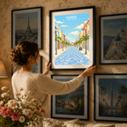 Espargos - Cape Verde - Travel Art Print Wall Deco Poster