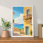 Mindelo - Cape Verde - Travel Art Print Wall Deco Poster