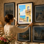 Mindelo - Cape Verde - Travel Art Print Wall Deco Poster