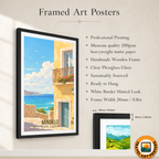 Mindelo - Cape Verde - Travel Art Print Wall Deco Poster
