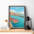 Sal - Cape Verde - Travel Art Print Wall Deco Poster