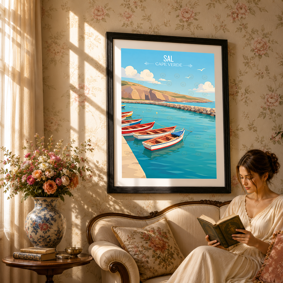 Sal - Cape Verde - Travel Art Print Wall Deco Poster