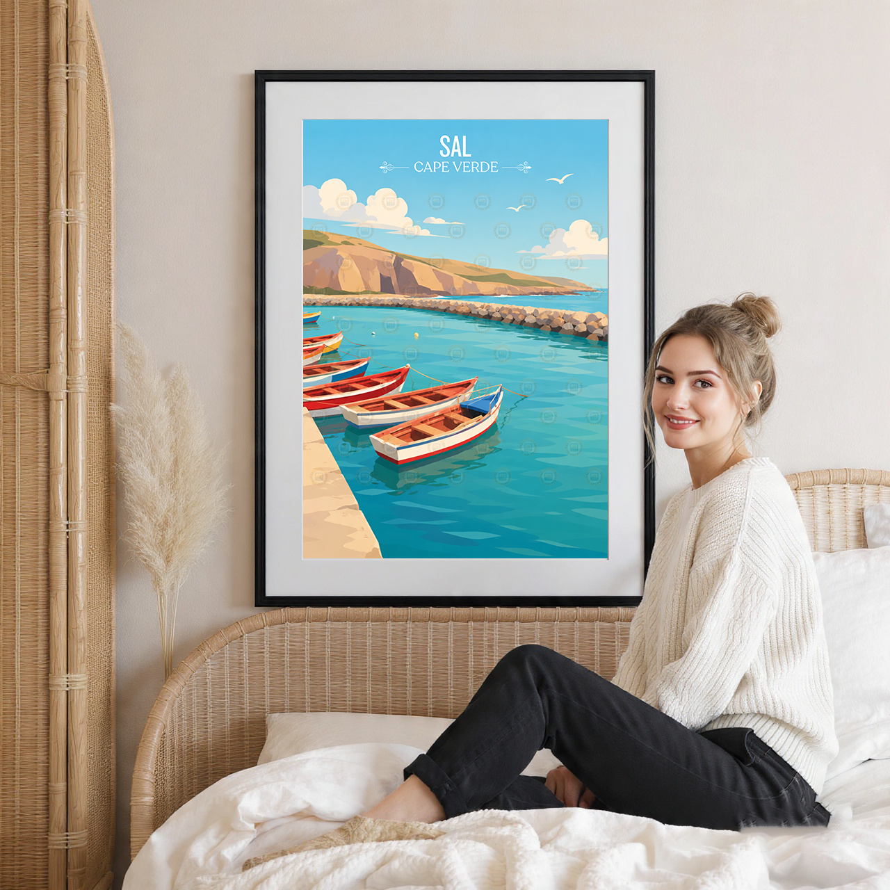 Sal - Cape Verde - Travel Art Print Wall Deco Poster