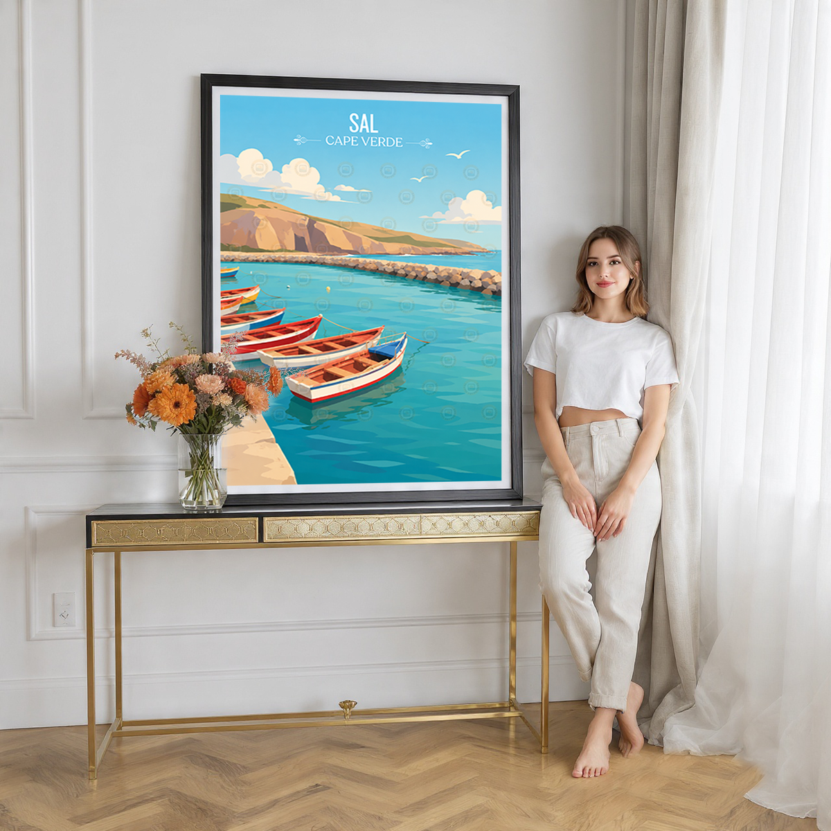 Sal - Cape Verde - Travel Art Print Wall Deco Poster