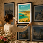 Santa Maria Beach - Cape Verde - Travel Art Print Wall Deco Poster
