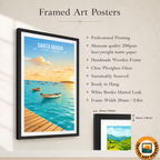 Santa Maria - Cape Verde - Travel Art Print Wall Deco Poster