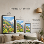 Santo Antao - Cape Verde - Travel Art Print Wall Deco Poster