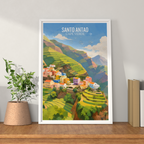 Santo Antao - Cape Verde - Travel Art Print Wall Deco Poster