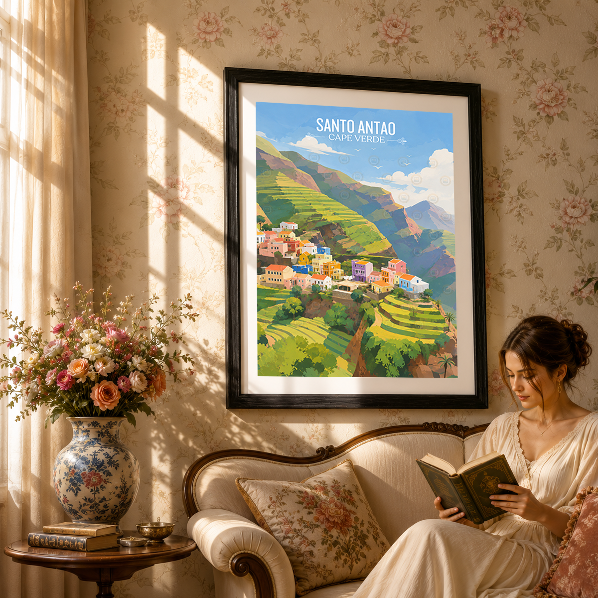 Santo Antao - Cape Verde - Travel Art Print Wall Deco Poster