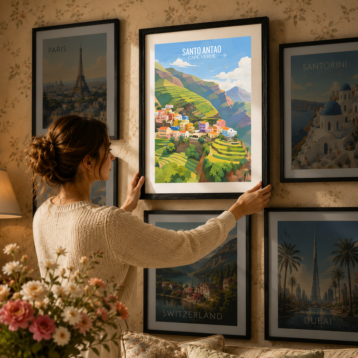 Santo Antao - Cape Verde - Travel Art Print Wall Deco Poster