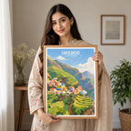 Santo Antao - Cape Verde - Travel Art Print Wall Deco Poster