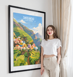 Santo Antao - Cape Verde - Travel Art Print Wall Deco Poster