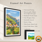 Santo Antao - Cape Verde - Travel Art Print Wall Deco Poster