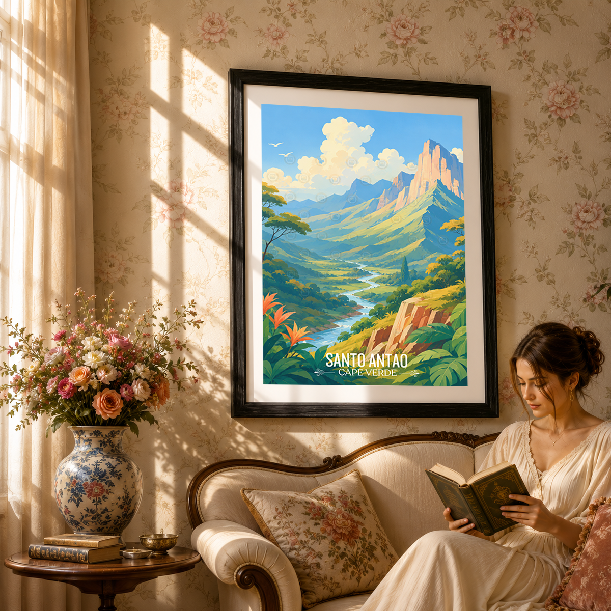 Santo Antao - Cape Verde - Travel Art Print Wall Deco Poster