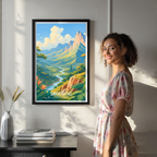 Santo Antao - Cape Verde - Travel Art Print Wall Deco Poster