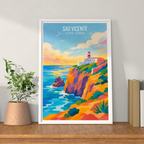 Sao Vicente - Cape Verde - Travel Art Print Wall Deco Poster