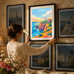 Sao Vicente - Cape Verde - Travel Art Print Wall Deco Poster