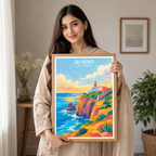 Sao Vicente - Cape Verde - Travel Art Print Wall Deco Poster