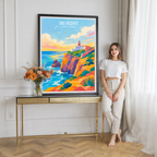 Sao Vicente - Cape Verde - Travel Art Print Wall Deco Poster