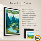 Karst Mountains - Guilin - China - Travel Wall Art Print - Art Print - Travel Art Poster