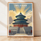 Temple of Heaven - China - Travel Wall Art Print Home Deco Poster