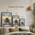 Temple of Heaven - China - Travel Wall Art Print Home Deco Poster
