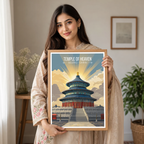Temple of Heaven - China - Travel Wall Art Print Home Deco Poster