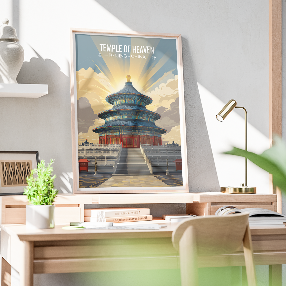 Temple of Heaven - China - Travel Wall Art Print Home Deco Poster