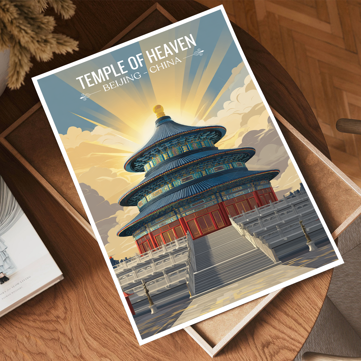 Temple of Heaven - China - Travel Wall Art Print Home Deco Poster