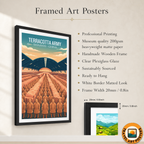 Terracotta Army - China - Travel Wall Art Print Home Deco Poster