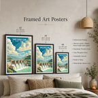 Three Gorges Dam - China - Travel Wall Art Print Home Deco Poster