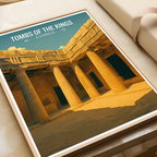 Tombs of Kings - Cyprus - Travel Wall Art Print - Art Print - Travel Art Poster