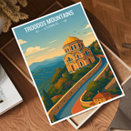 Troodos Mountains - Cyprus - Travel Wall Art Print - Art Print - Travel Art Poster