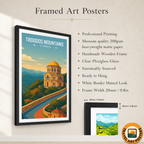 Troodos Mountains - Cyprus - Travel Wall Art Print - Art Print - Travel Art Poster
