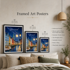 Denmark - Travel Poster Vintage Style Wall Art Print