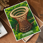 Kalundborg - Denmark - Travel Poster Vintage Style Wall Art Print