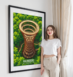 Kalundborg - Denmark - Travel Poster Vintage Style Wall Art Print
