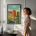 Legoland - Denmark - Travel Poster Vintage Style Wall Art Print