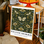 English Rose Canopy - William Morris - Wall Deco Poster Print - Art Print - Travel Art Poster