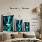 Avoriaz - France - Travel Art Wall Deco Poster - Art Print - Travel Art Poster