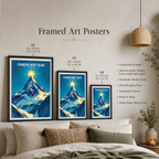 La Dame Blanche - France - Travel Art Wall Deco Poster - Art Print - Travel Art Poster