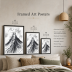 The White Lady Chamonix - France - Travel Art Wall Deco Poster - Art Print - Travel Art Poster