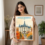 French Vatican - France - Travel Art Wall Deco Poster - Art Print - Travel Art Poster