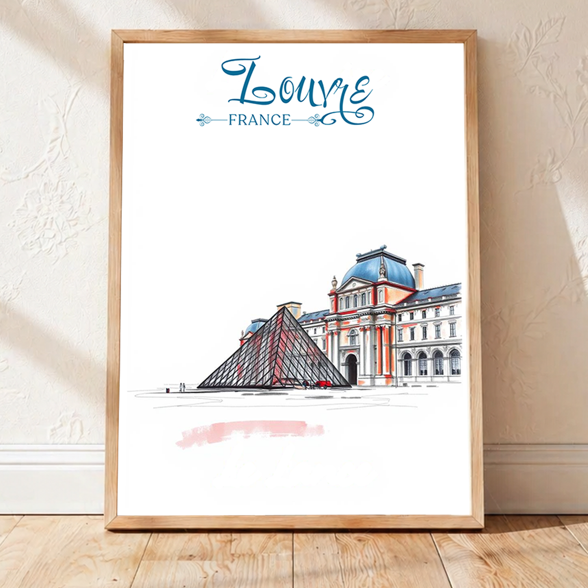 Musée Napoléon - France - Travel Art Wall Deco Poster - Art Print - Travel Art Poster