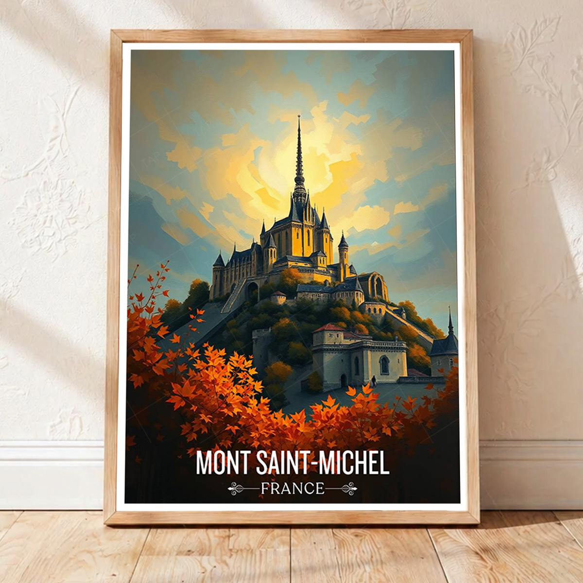 Bastille of the Seas - France - Travel Art Wall Deco Poster - Art Print - Travel Art Poster