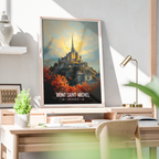 Bastille of the Seas - France - Travel Art Wall Deco Poster - Art Print - Travel Art Poster