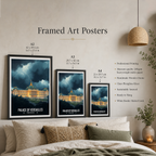 Palace of Versailles - France - Travel Art Wall Deco Poster - Art Print - Travel Art Poster