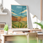 Versailles - France - Travel Art Wall Deco Poster - Art Print - Travel Art Poster