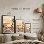 Banjul - Gambia - Travel Wall Poster Print Home Deco | Modern Style - Travel Art Poster Print