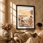 Banjul - Gambia - Travel Wall Poster Print Home Deco | Modern Style - Travel Art Poster Print